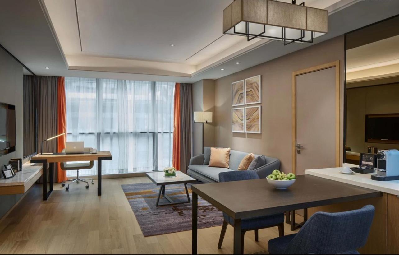 Hongqiao Primus Residence Apartment - National Exhibition Center Шанхай Экстерьер фото