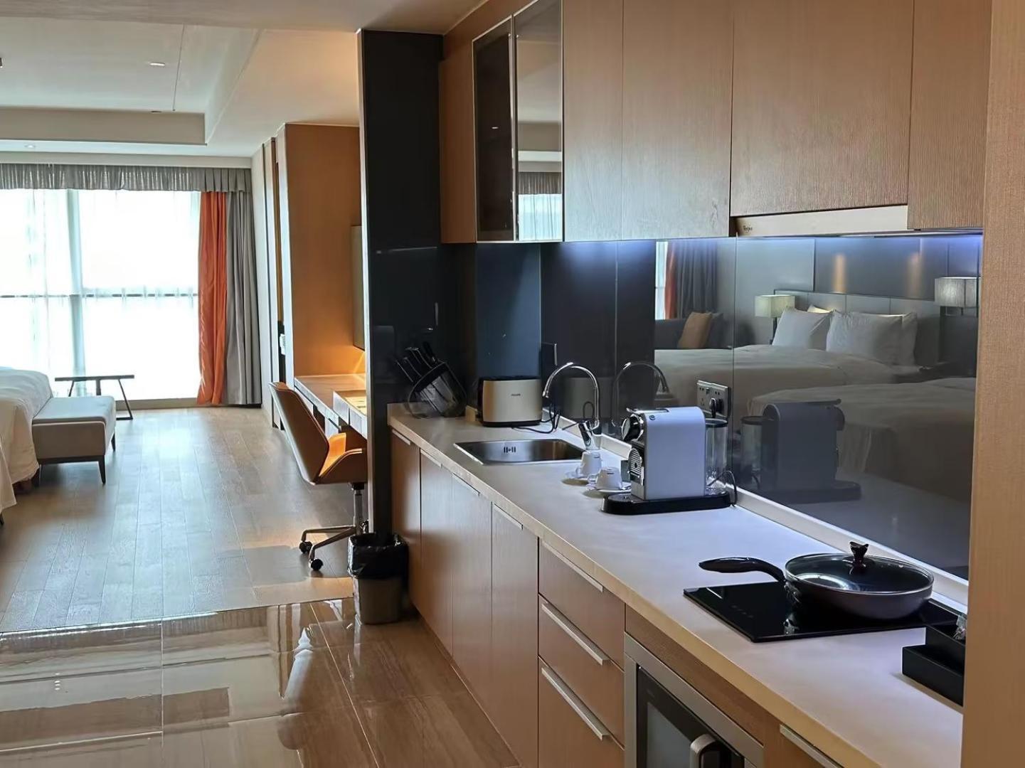 Hongqiao Primus Residence Apartment - National Exhibition Center Шанхай Экстерьер фото